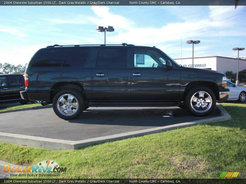 2004 Chevrolet Suburban 1500 LT Dark Gray Metallic / Gray/Dark Charcoal Photo #8