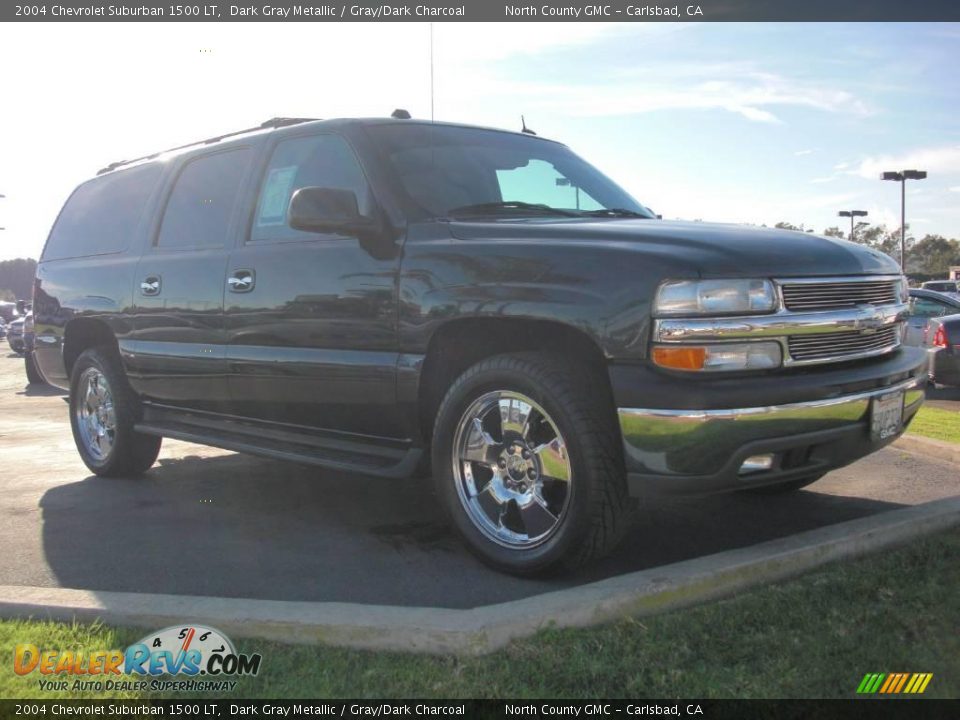 2004 Chevrolet Suburban 1500 LT Dark Gray Metallic / Gray/Dark Charcoal Photo #9
