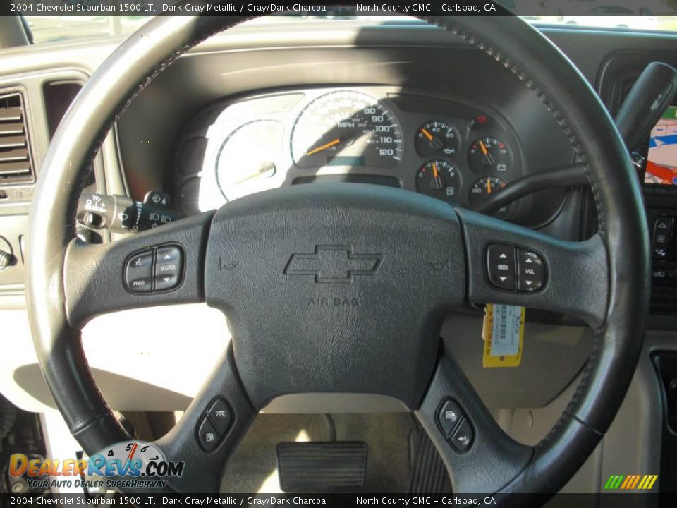 2004 Chevrolet Suburban 1500 LT Dark Gray Metallic / Gray/Dark Charcoal Photo #25