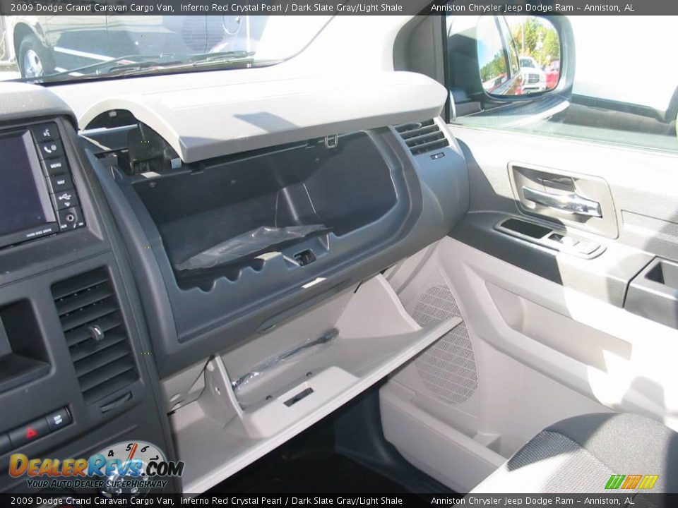 2009 Dodge Grand Caravan Cargo Van Inferno Red Crystal Pearl / Dark Slate Gray/Light Shale Photo #7