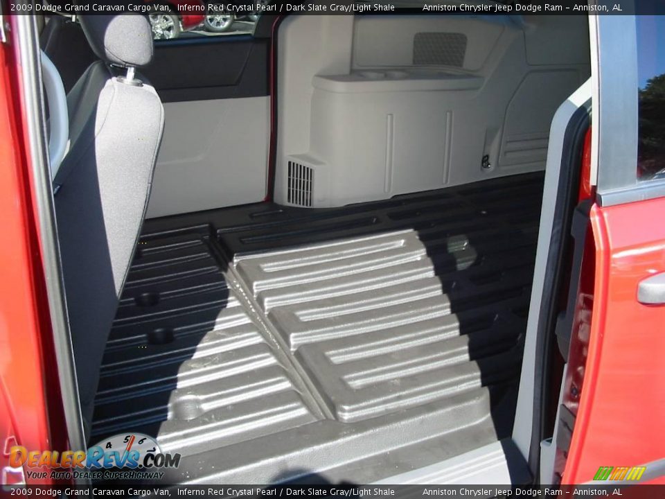 2009 Dodge Grand Caravan Cargo Van Inferno Red Crystal Pearl / Dark Slate Gray/Light Shale Photo #11