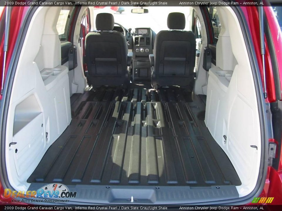 2009 Dodge Grand Caravan Cargo Van Inferno Red Crystal Pearl / Dark Slate Gray/Light Shale Photo #15
