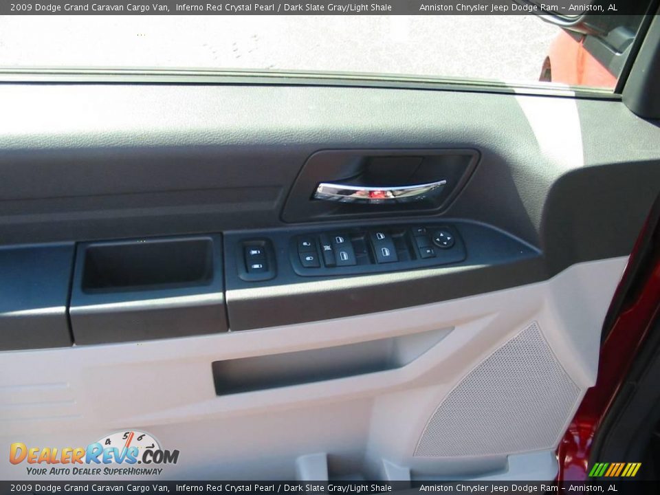2009 Dodge Grand Caravan Cargo Van Inferno Red Crystal Pearl / Dark Slate Gray/Light Shale Photo #18