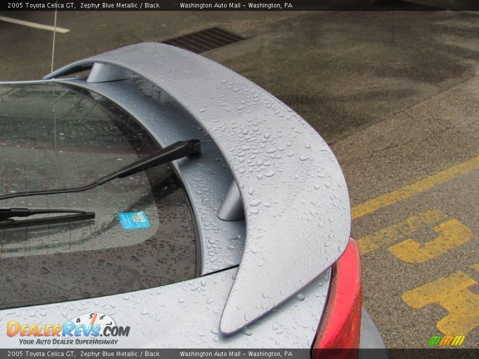2005 Toyota Celica GT Zephyr Blue Metallic / Black Photo #10
