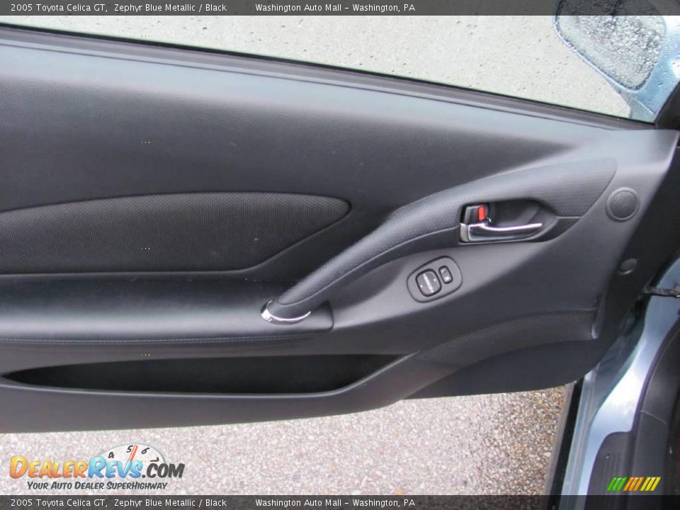 2005 Toyota Celica GT Zephyr Blue Metallic / Black Photo #11