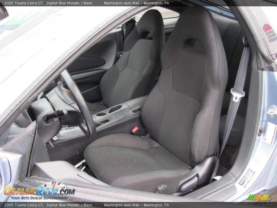 2005 Toyota Celica GT Zephyr Blue Metallic / Black Photo #13