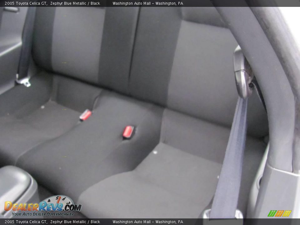 2005 Toyota Celica GT Zephyr Blue Metallic / Black Photo #14