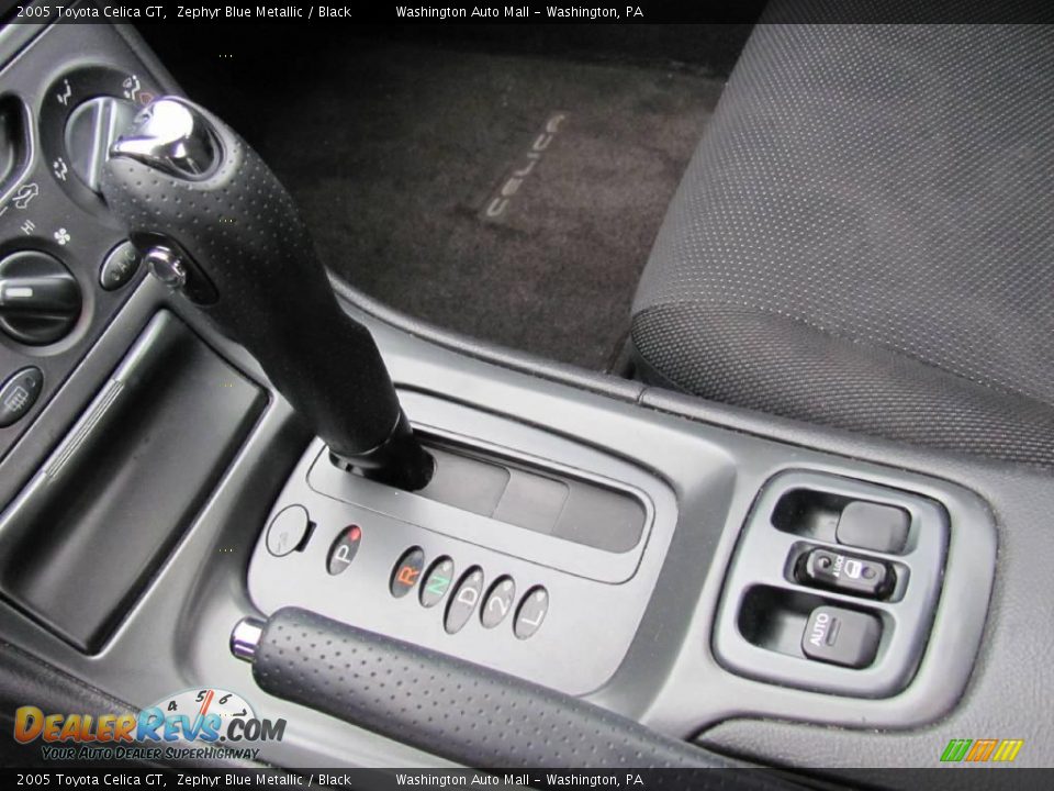 2005 Toyota Celica GT Zephyr Blue Metallic / Black Photo #15