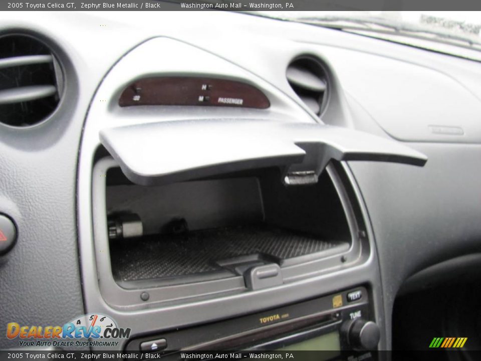 2005 Toyota Celica GT Zephyr Blue Metallic / Black Photo #17