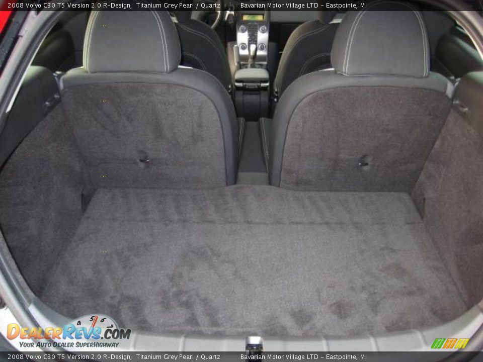 2008 Volvo C30 T5 Version 2.0 R-Design Titanium Grey Pearl / Quartz Photo #14