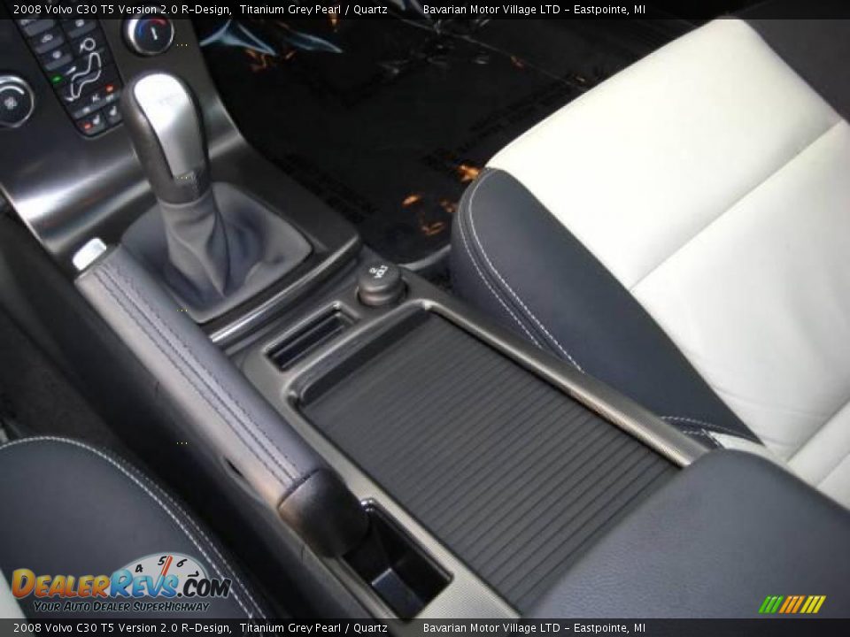 2008 Volvo C30 T5 Version 2.0 R-Design Titanium Grey Pearl / Quartz Photo #18
