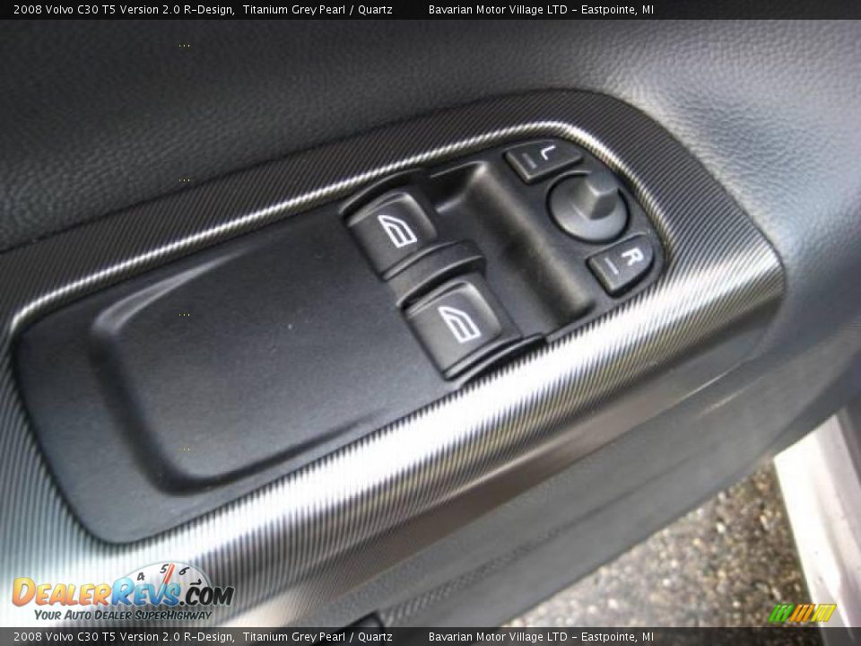2008 Volvo C30 T5 Version 2.0 R-Design Titanium Grey Pearl / Quartz Photo #23