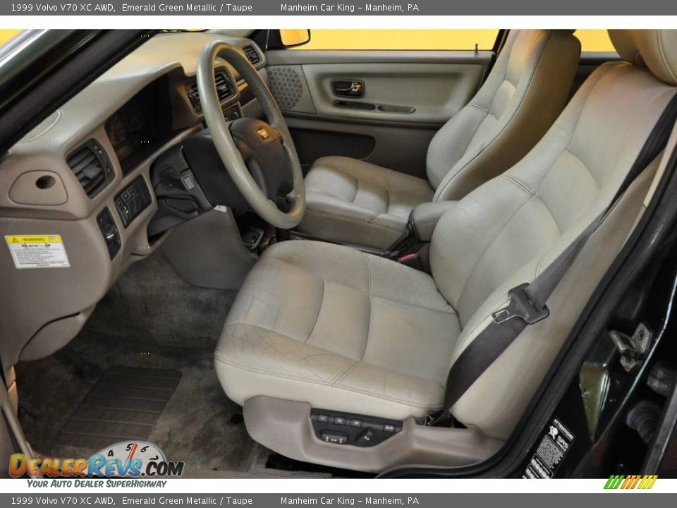 1999 Volvo V70 XC AWD Emerald Green Metallic / Taupe Photo #8
