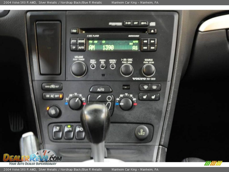 2004 Volvo S60 R AWD Silver Metallic / Nordkap Black/Blue R Metallic Photo #13