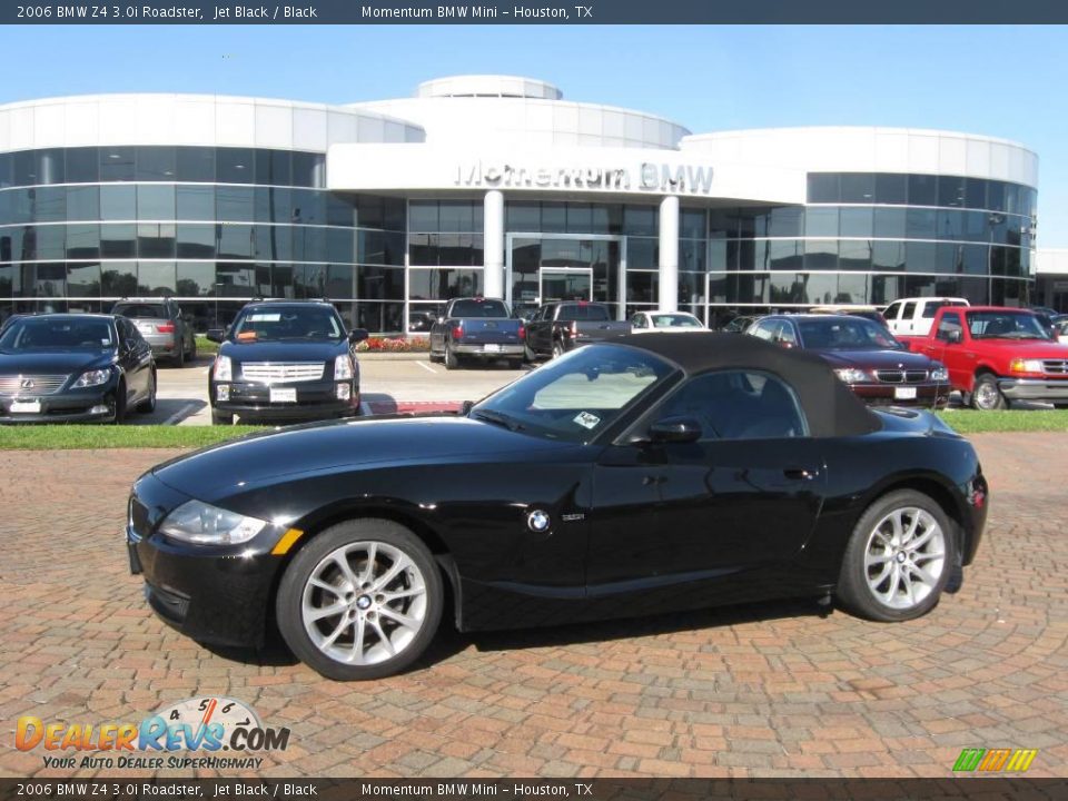 2006 BMW Z4 3.0i Roadster Jet Black / Black Photo #1