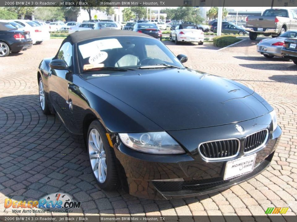 2006 BMW Z4 3.0i Roadster Jet Black / Black Photo #8