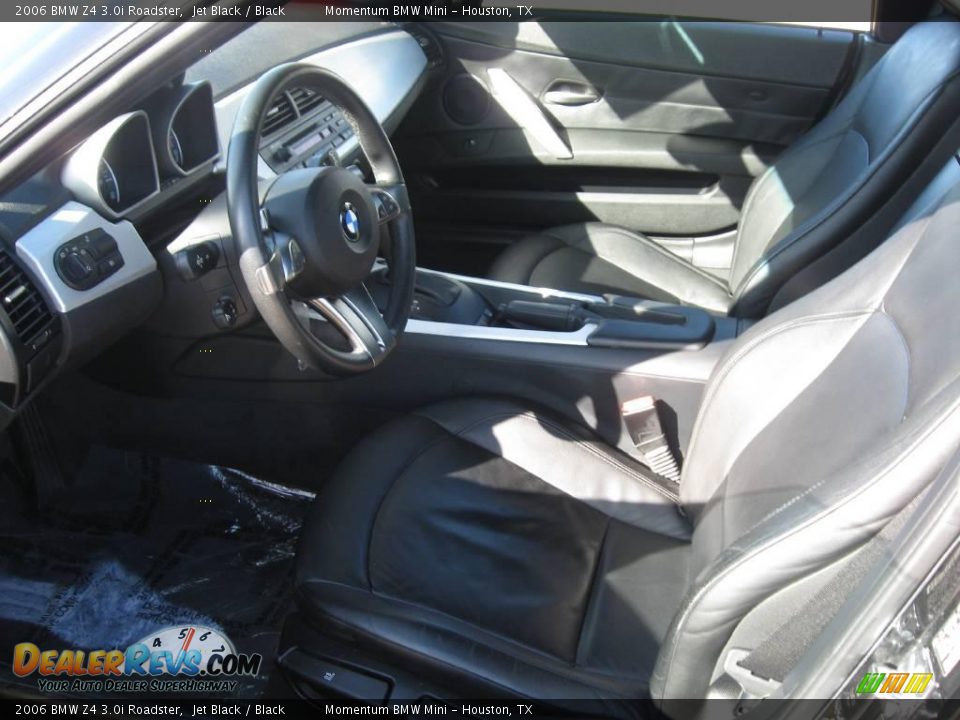 2006 BMW Z4 3.0i Roadster Jet Black / Black Photo #11