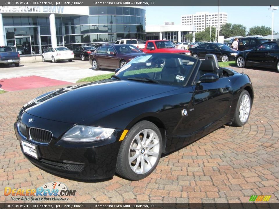 2006 BMW Z4 3.0i Roadster Jet Black / Black Photo #14