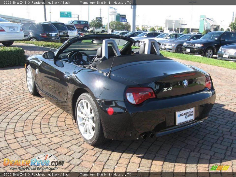 2006 BMW Z4 3.0i Roadster Jet Black / Black Photo #15