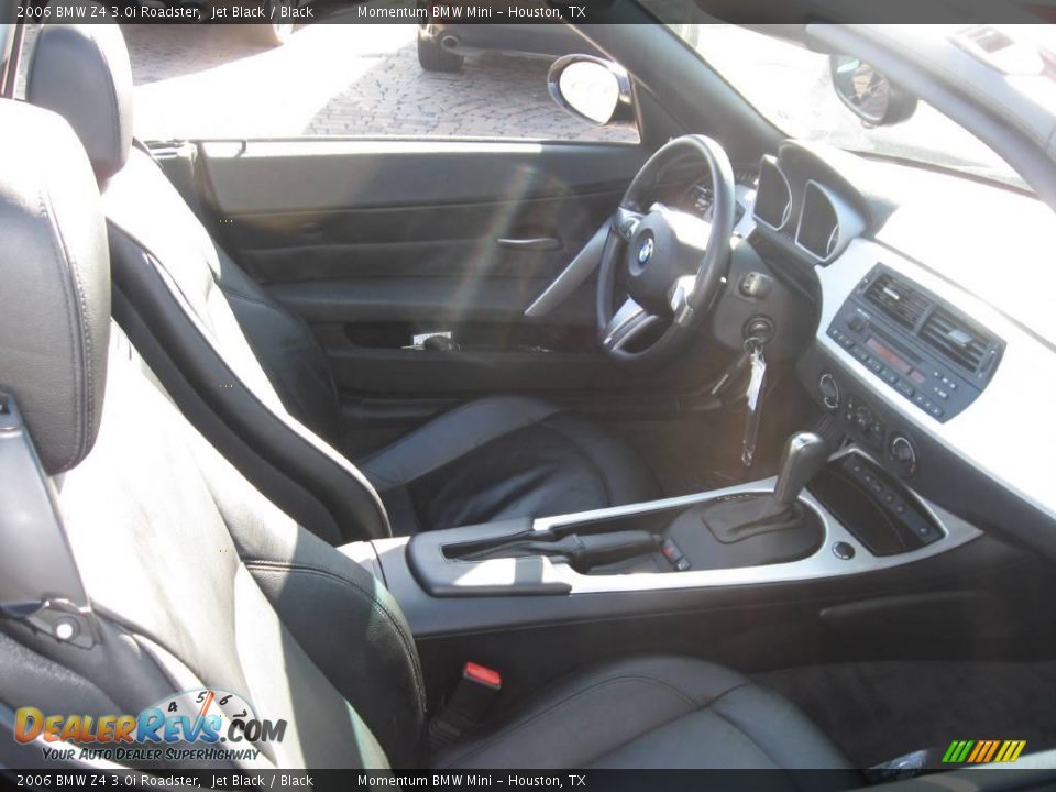 2006 BMW Z4 3.0i Roadster Jet Black / Black Photo #16