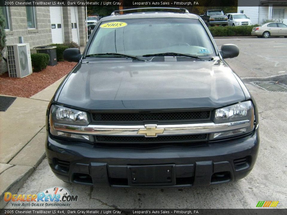 2005 Chevrolet TrailBlazer LS 4x4 Dark Gray Metallic / Light Gray Photo #7