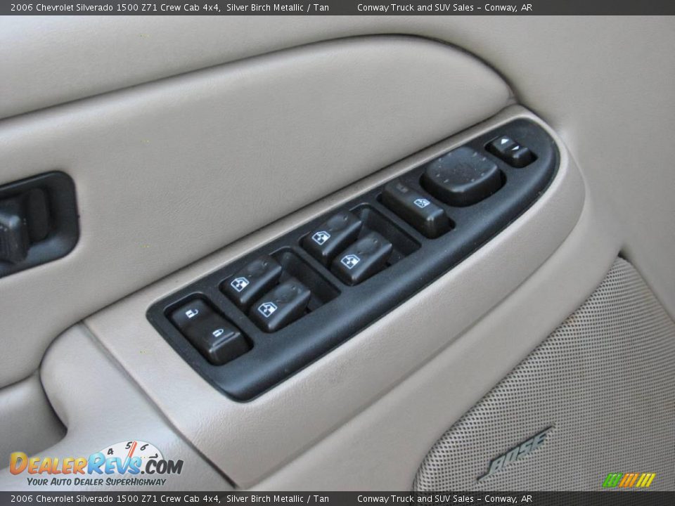 2006 Chevrolet Silverado 1500 Z71 Crew Cab 4x4 Silver Birch Metallic / Tan Photo #16