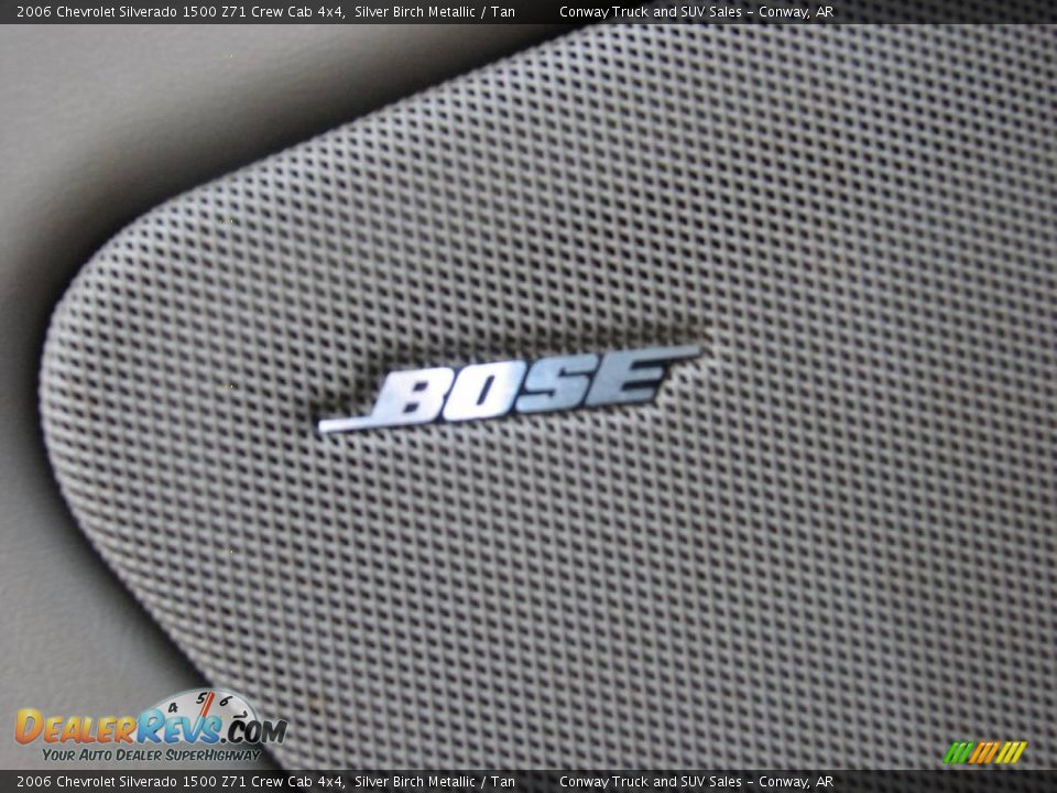 2006 Chevrolet Silverado 1500 Z71 Crew Cab 4x4 Silver Birch Metallic / Tan Photo #17