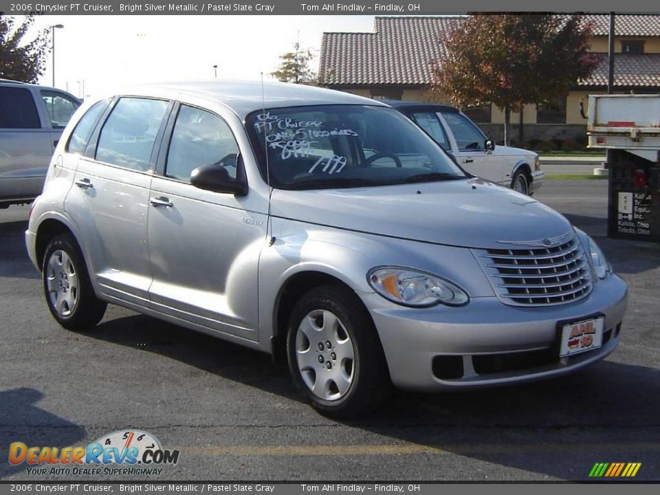 2006 Chrysler PT Cruiser Bright Silver Metallic / Pastel Slate Gray Photo #1