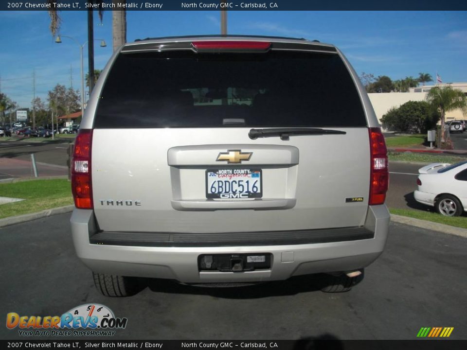 2007 Chevrolet Tahoe LT Silver Birch Metallic / Ebony Photo #4