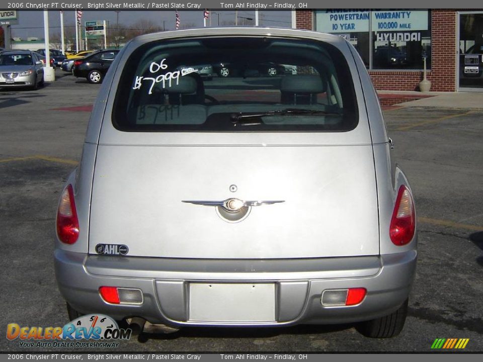 2006 Chrysler PT Cruiser Bright Silver Metallic / Pastel Slate Gray Photo #6