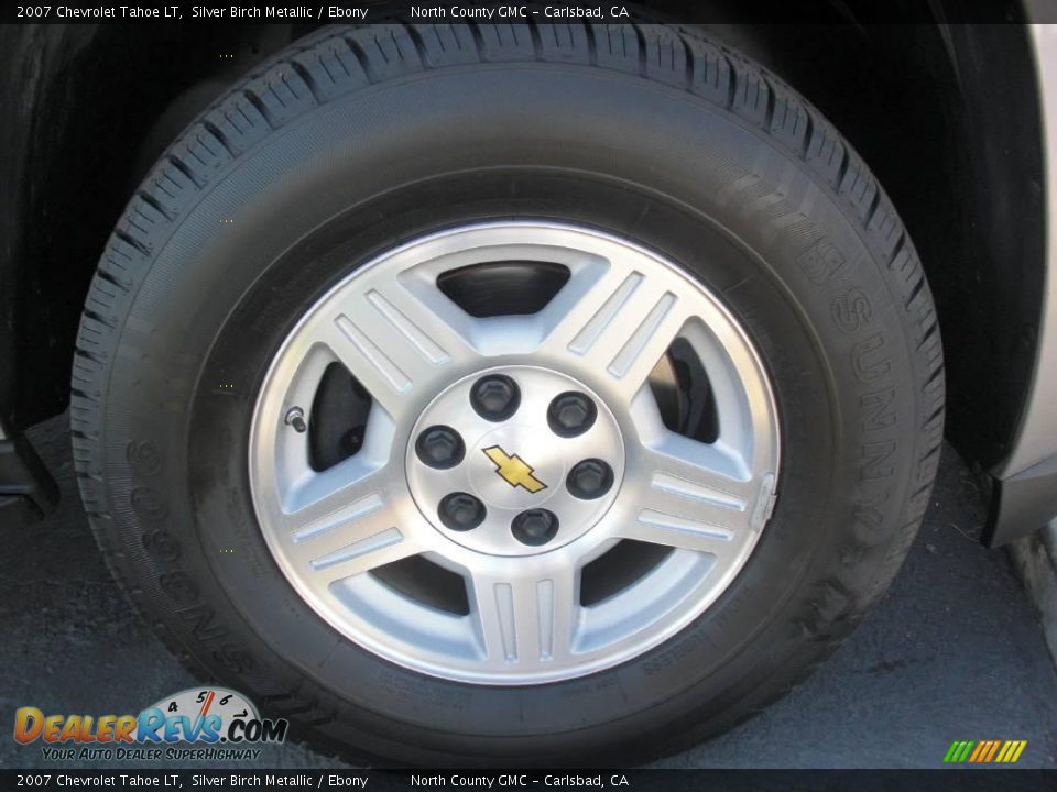2007 Chevrolet Tahoe LT Silver Birch Metallic / Ebony Photo #8