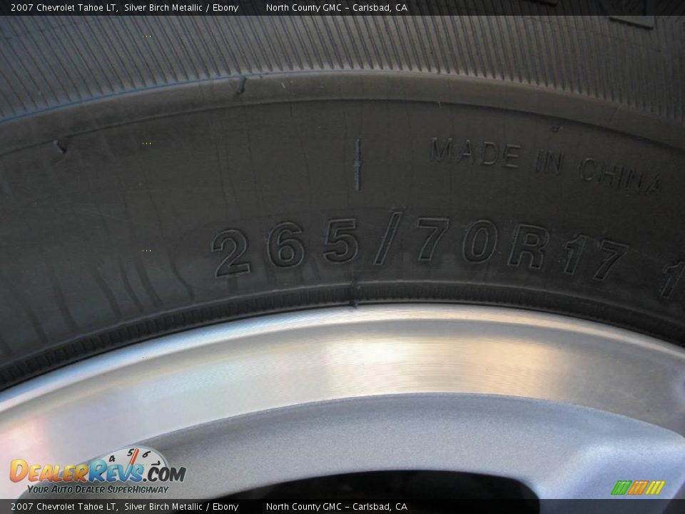 2007 Chevrolet Tahoe LT Silver Birch Metallic / Ebony Photo #9