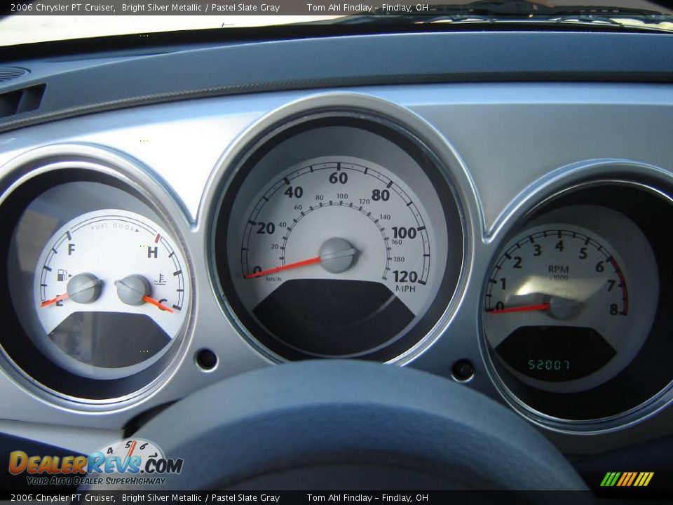 2006 Chrysler PT Cruiser Bright Silver Metallic / Pastel Slate Gray Photo #8