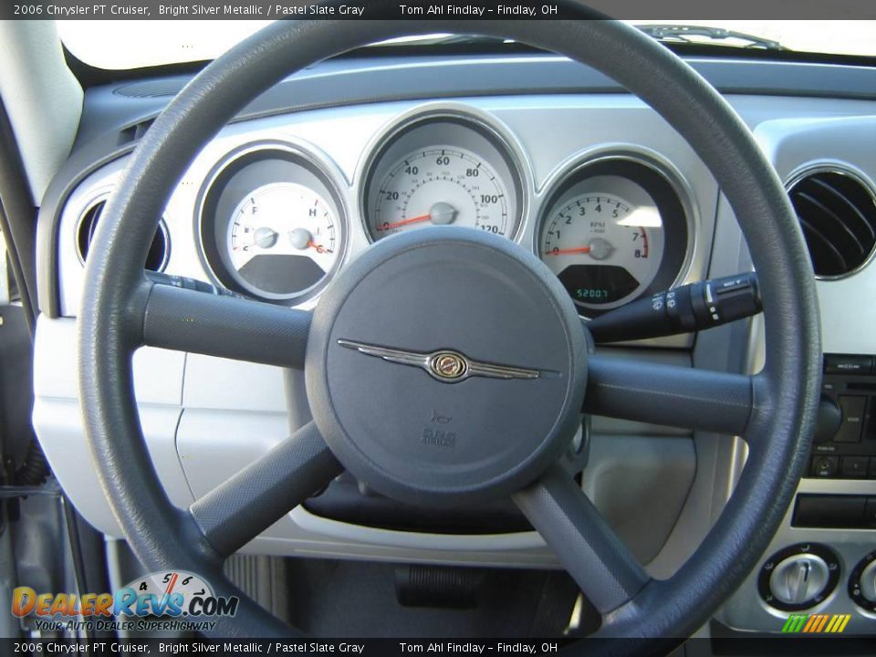 2006 Chrysler PT Cruiser Bright Silver Metallic / Pastel Slate Gray Photo #9