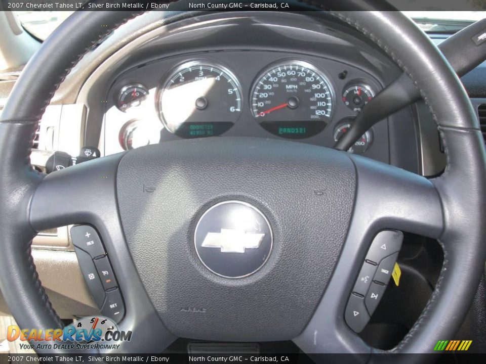 2007 Chevrolet Tahoe LT Silver Birch Metallic / Ebony Photo #23