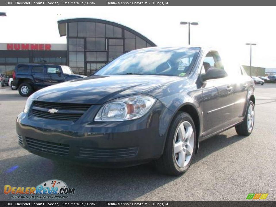 2008 Chevrolet Cobalt LT Sedan Slate Metallic / Gray Photo #2