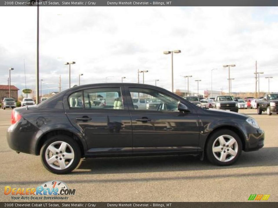 2008 Chevrolet Cobalt LT Sedan Slate Metallic / Gray Photo #4