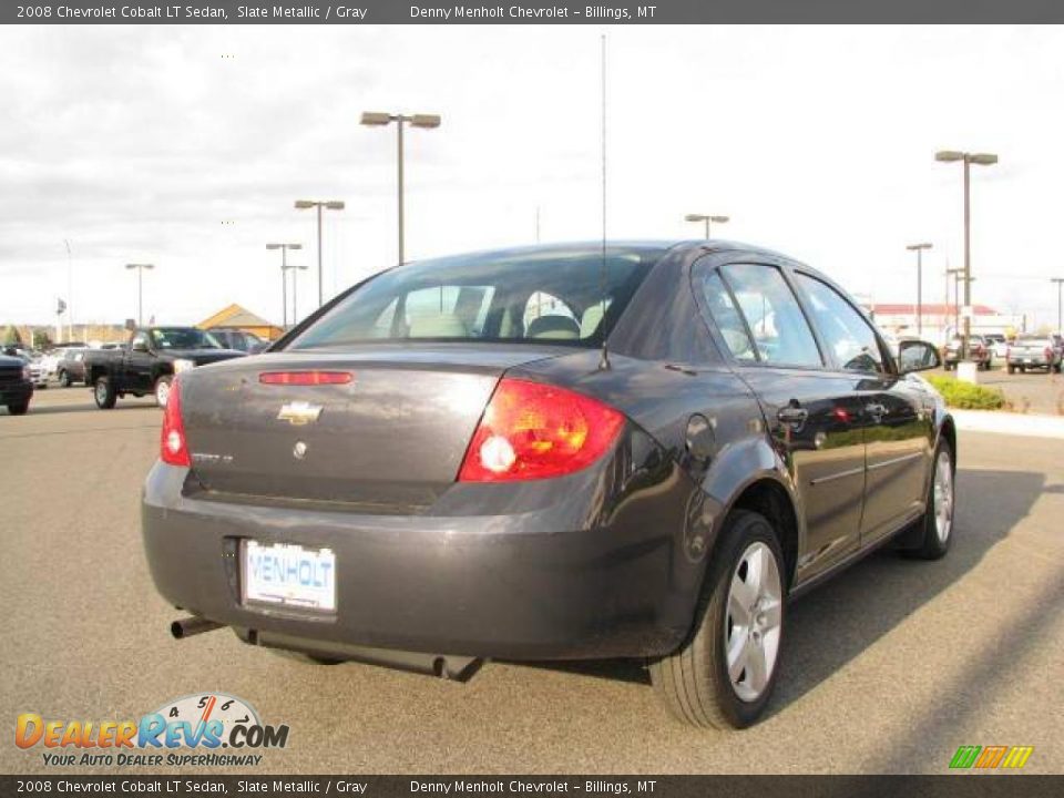 2008 Chevrolet Cobalt LT Sedan Slate Metallic / Gray Photo #5