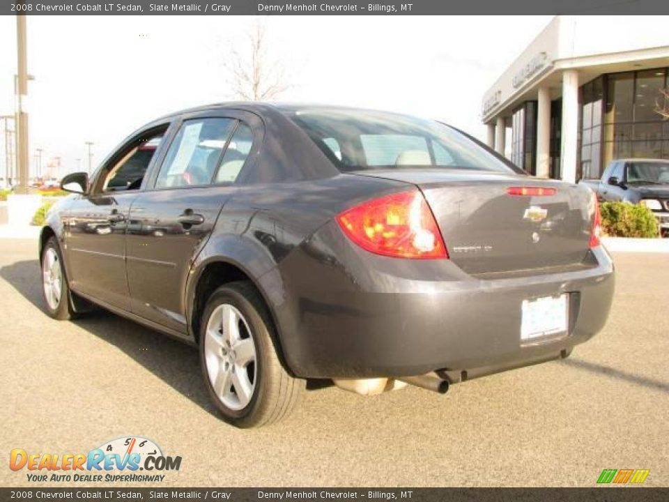 2008 Chevrolet Cobalt LT Sedan Slate Metallic / Gray Photo #6