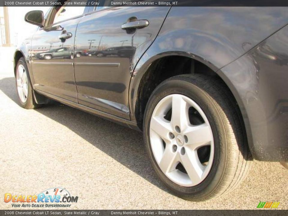 2008 Chevrolet Cobalt LT Sedan Slate Metallic / Gray Photo #7