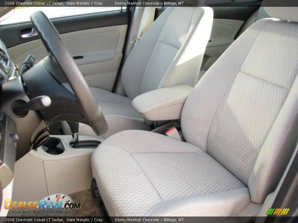 2008 Chevrolet Cobalt LT Sedan Slate Metallic / Gray Photo #9