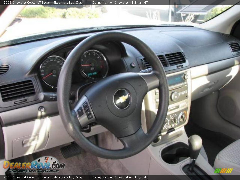 2008 Chevrolet Cobalt LT Sedan Slate Metallic / Gray Photo #10