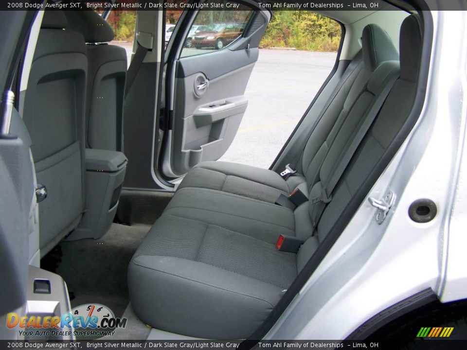 2008 Dodge Avenger SXT Bright Silver Metallic / Dark Slate Gray/Light Slate Gray Photo #10