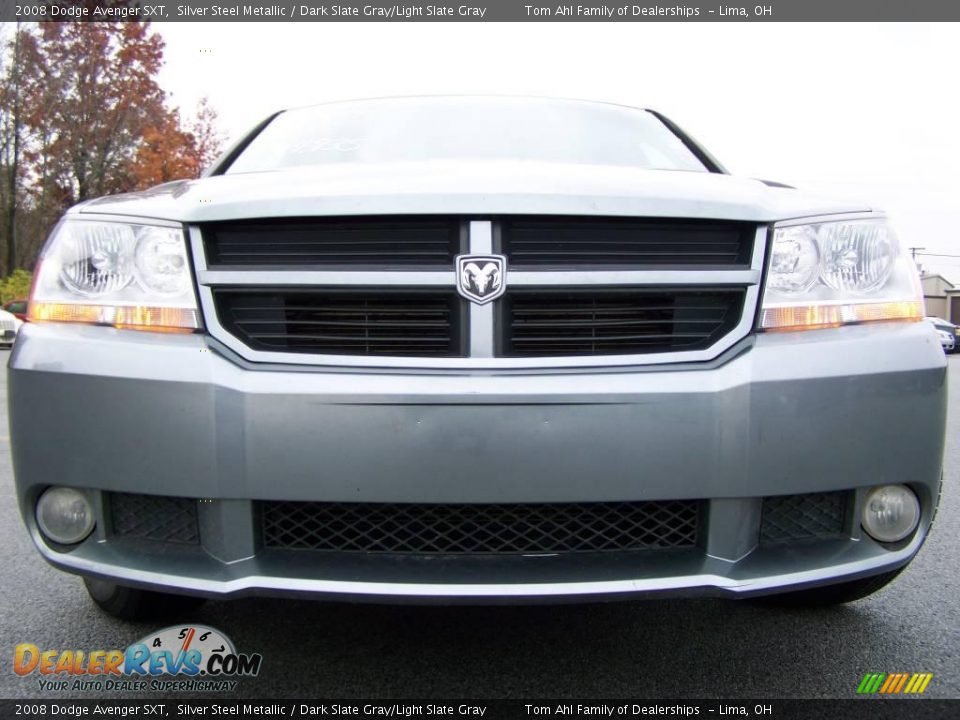 2008 Dodge Avenger SXT Silver Steel Metallic / Dark Slate Gray/Light Slate Gray Photo #3