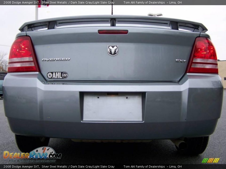 2008 Dodge Avenger SXT Silver Steel Metallic / Dark Slate Gray/Light Slate Gray Photo #6