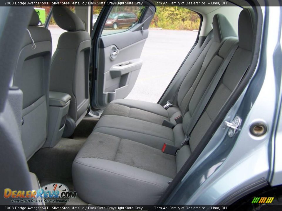 2008 Dodge Avenger SXT Silver Steel Metallic / Dark Slate Gray/Light Slate Gray Photo #9