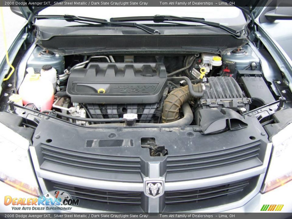 2008 Dodge Avenger SXT Silver Steel Metallic / Dark Slate Gray/Light Slate Gray Photo #13