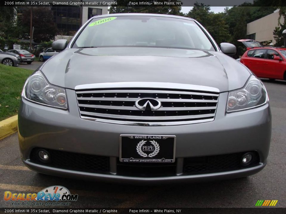 2006 Infiniti M 35x Sedan Diamond Graphite Metallic / Graphite Photo #2