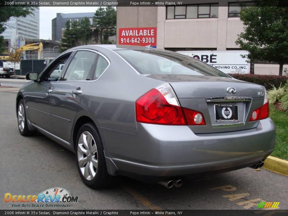 2006 Infiniti M 35x Sedan Diamond Graphite Metallic / Graphite Photo #7