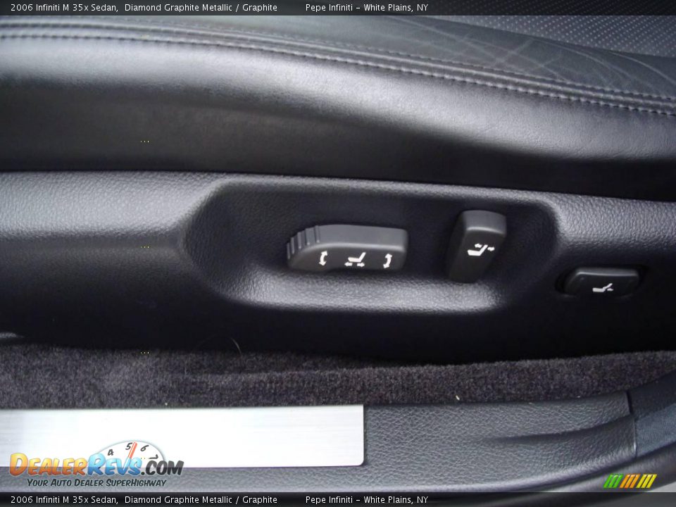 2006 Infiniti M 35x Sedan Diamond Graphite Metallic / Graphite Photo #13